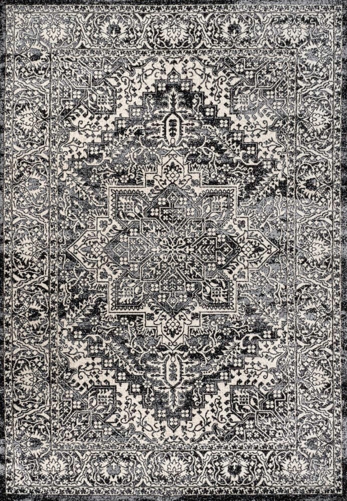 Modern Persian Vintage Medallion Area Rug