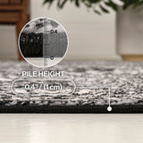 Modern Persian Vintage Medallion Area Rug