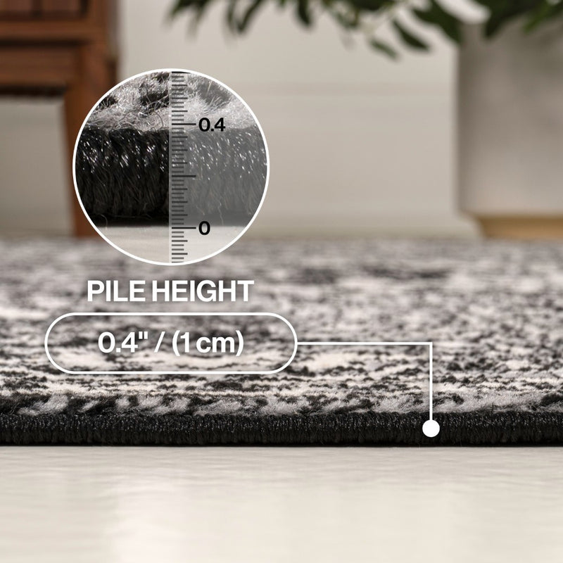 Modern Persian Vintage Medallion Area Rug