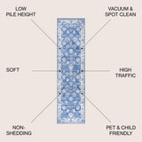 Modern Persian Vintage Moroccan Traditional Area Rug