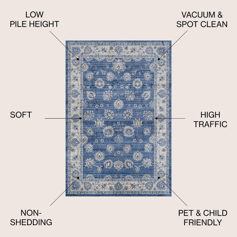 Modern Persian Vintage Moroccan Traditional Area Rug