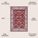 Modern Persian Vintage Moroccan Traditional Area Rug