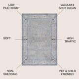 Modern Persian Vintage Moroccan Traditional Area Rug
