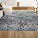 Sierra modern Persian Vintage Medallion Area Rug