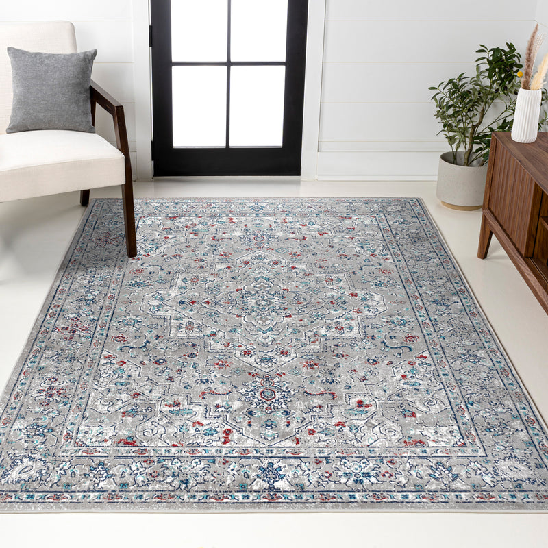 Sierra modern Persian Vintage Medallion Area Rug