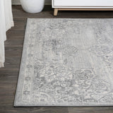 Modern Persian Vintage Moroccan Medallion Area Rug