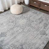 Modern Persian Vintage Moroccan Medallion Area Rug