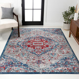 Friv modern Persian Vintage Medallion Area Rug