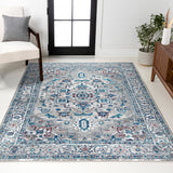 Edison modern Persian Vintage Medallion Area Rug