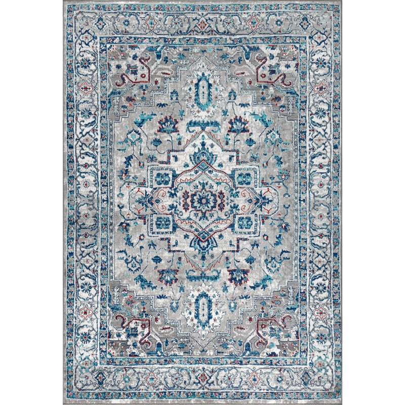 Edison modern Persian Vintage Medallion Area Rug