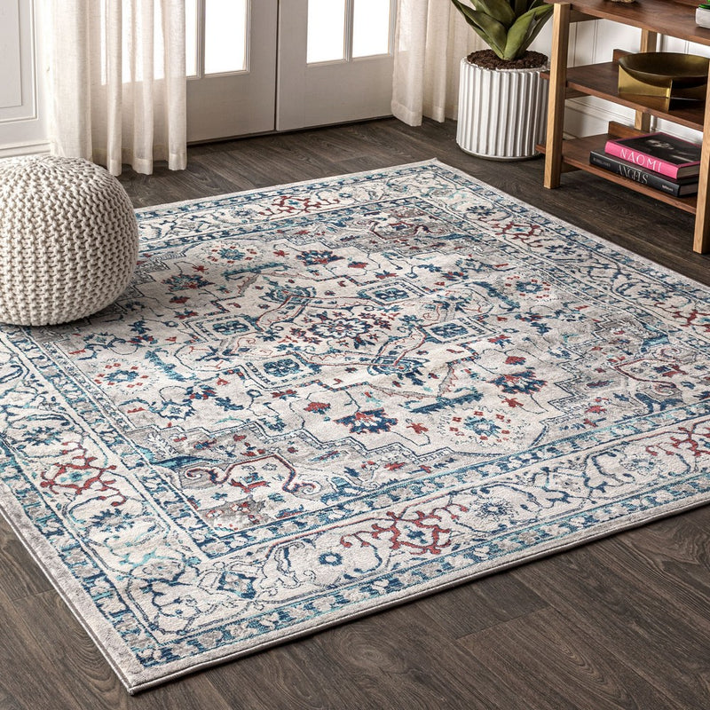 Edison modern Persian Vintage Medallion Area Rug