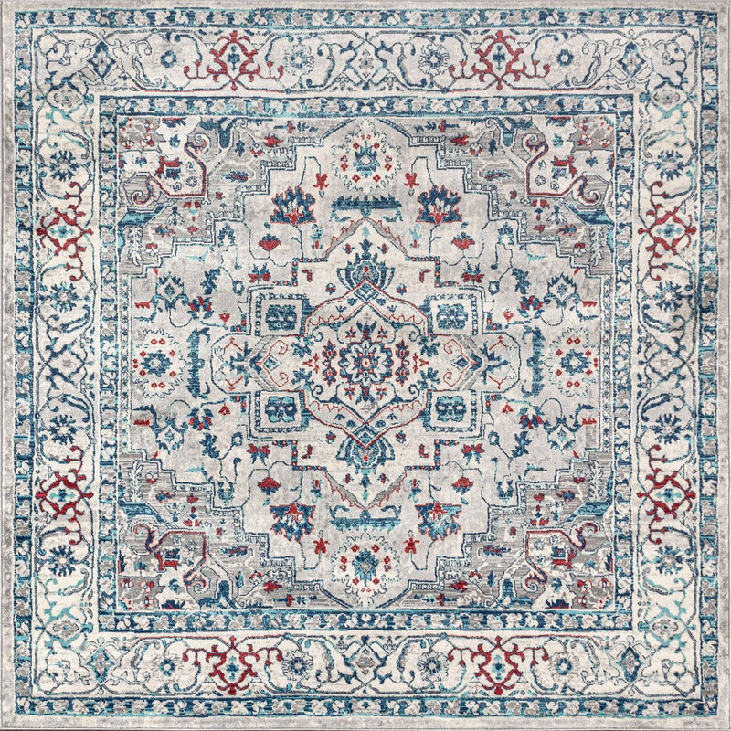 Edison modern Persian Vintage Medallion Area Rug