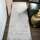 Edison modern Persian Vintage Medallion Area Rug
