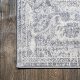 Edison modern Persian Vintage Medallion Area Rug