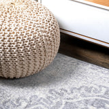 Edison modern Persian Vintage Medallion Area Rug