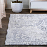 Edison modern Persian Vintage Medallion Area Rug