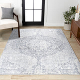 Edison modern Persian Vintage Medallion Area Rug