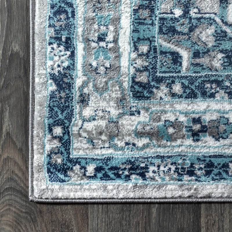 Jerica modern Persian Vintage Medallion Area Rug