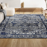 Jerica modern Persian Vintage Medallion Area Rug