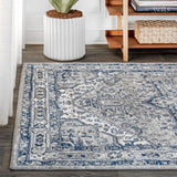 Jerica modern Persian Vintage Medallion Area Rug