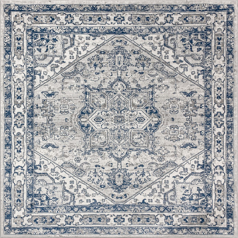 Jerica modern Persian Vintage Medallion Area Rug
