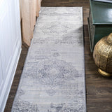 Jerica modern Persian Vintage Medallion Area Rug