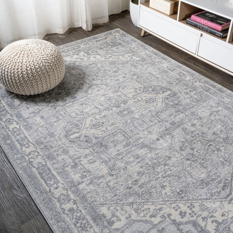 Jerica modern Persian Vintage Medallion Area Rug