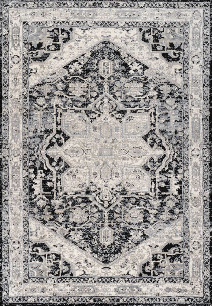 Jerica modern Persian Vintage Medallion Area Rug