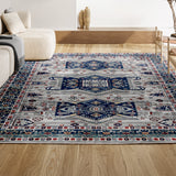 Kasbah Modern Persian Vintage Medallion Area Rug