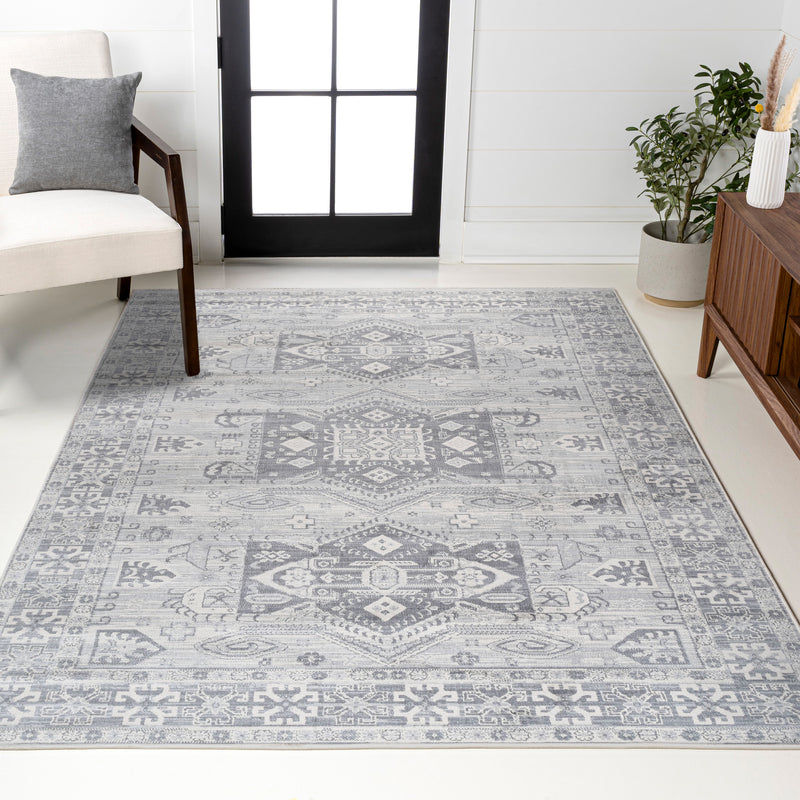 Kasbah Modern Persian Vintage Medallion Area Rug