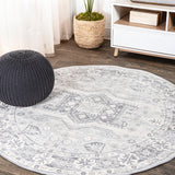 Kasbah Modern Persian Vintage Medallion Area Rug