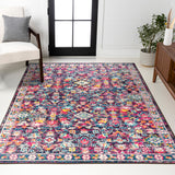 Alfombra Modern Persian Boho Floral Area Rug