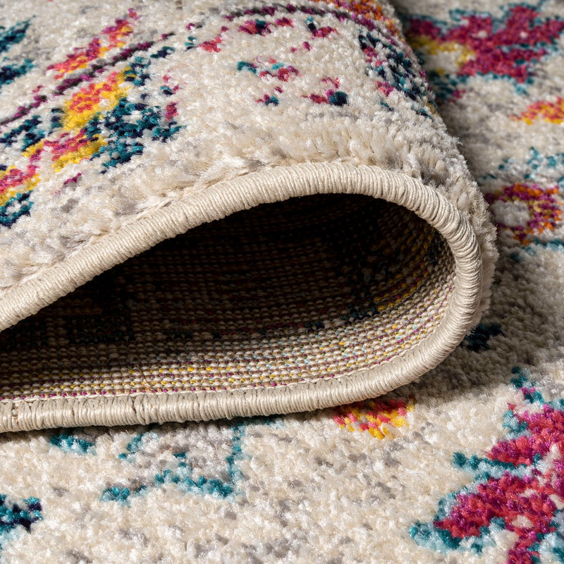 Alfombra Modern Persian Boho Floral Area Rug