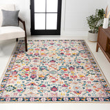 Alfombra Modern Persian Boho Floral Area Rug