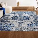Ashley modern Persian Boho Vintage Medallion Area Rug