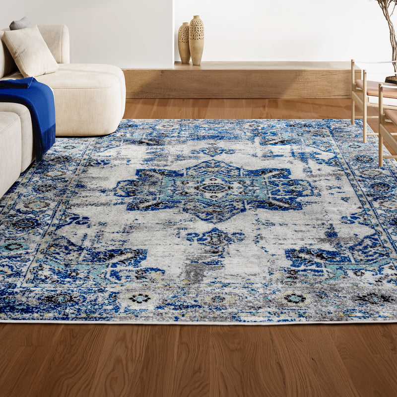 Ashley modern Persian Boho Vintage Medallion Area Rug