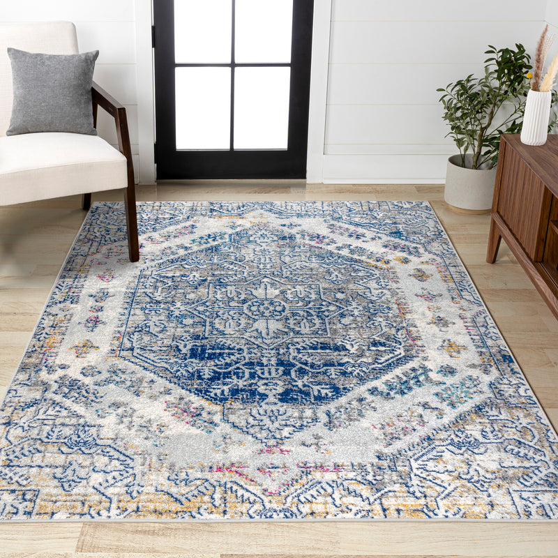 Modern Persian Boho Vintage Area Rug