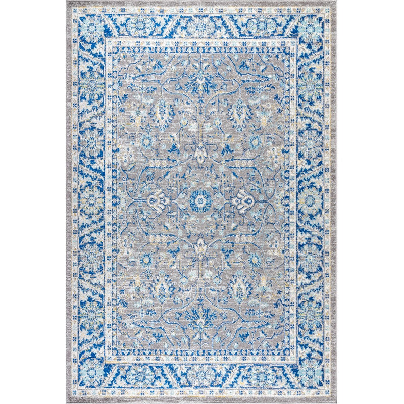 Modern Persian Boho Floral Area Rug