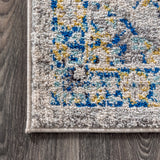 Modern Persian Boho Vintage Trellis Area Rug