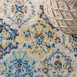 Modern Persian Boho Vintage Trellis Area Rug
