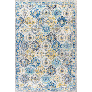 Modern Persian Boho Vintage Trellis Area Rug