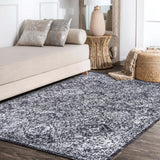Modern Persian Boho Vintage Trellis Area Rug