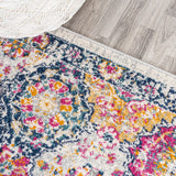 Modern Persian Boho Vintage Trellis Area Rug