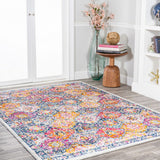Modern Persian Boho Vintage Trellis Area Rug