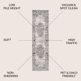 Minori Filigree Medallion Area Rug