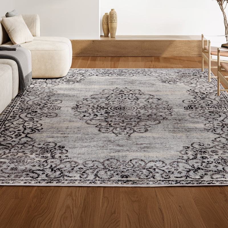 Minori Filigree Medallion Area Rug