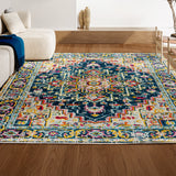 Brooklyn Geometric Medallion Area Rug
