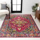 Brooklyn Geometric Medallion Area Rug