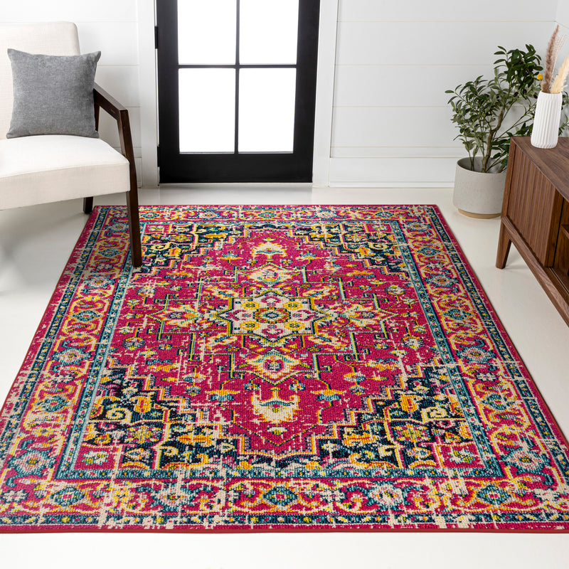 Brooklyn Geometric Medallion Area Rug