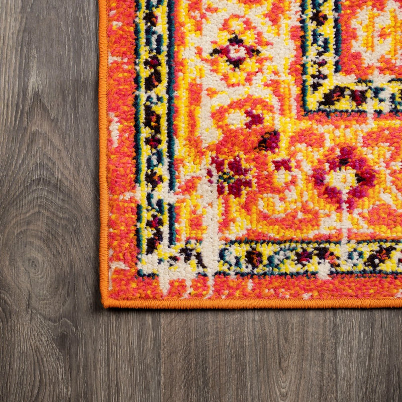 Brooklyn Geometric Medallion Area Rug
